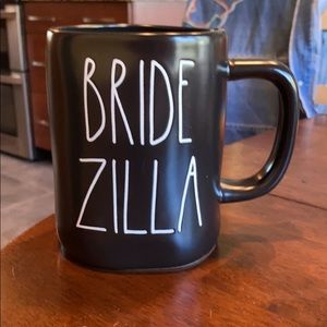 Rae dunn black bride zilla mug
